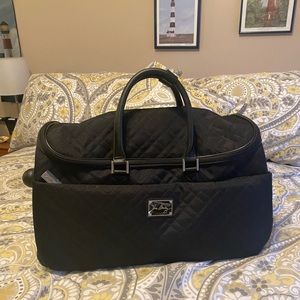 Vera Bradley Rolling Travel Luggage Bag